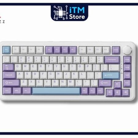 Ajazz AK820 Blue White Purple – Kompüter aksesuarları – ucuztap.az