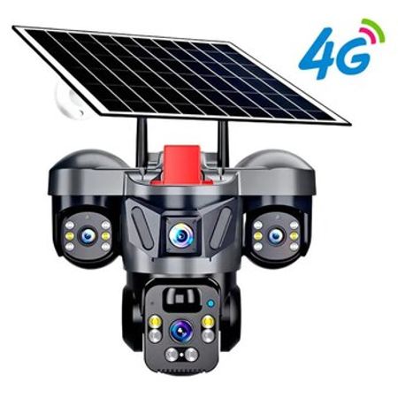 4G Sim kartlı Solar 360°FHD Kamera 12MP/4K+64GB – Bakı – ucuztap.az