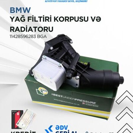 BMW B46 Yağ filtiri korpusu və radiatoru – Bakı – ucuztap.az