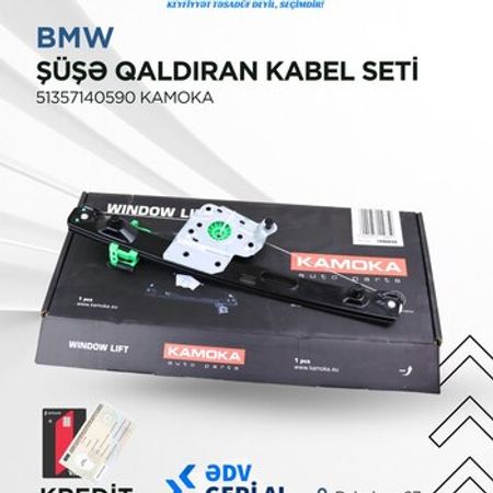 BMW E90 Şüşə qaldıran kabel dəsti, arxa sağ – Bakı – ucuztap.az