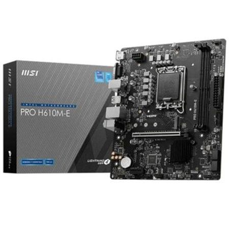 Ana plata MSI Pro H610M-E DDR5 – Masaüstü kompüterlər – ucuztap.az
