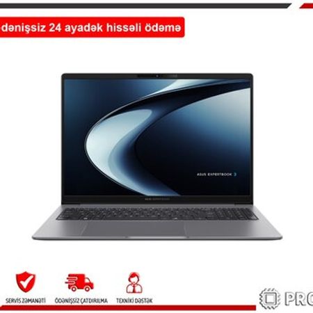 ASUS ExpertBook P3 PM3606CKA-PL0325 90NX0981-M00BC0 – Noutbuklar və Netbuklar – ucuztap.az