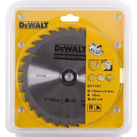 Dairəvi mişar diski 184mm Dewalt DT1151 – Təmir və tikinti – ucuztap.az