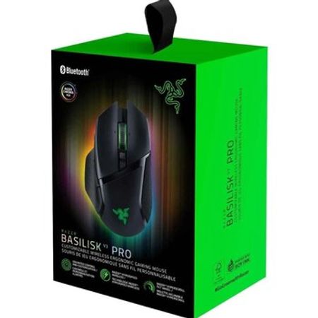 Kompüter siçanı Razer Basilisk V3 Pro, RGB, USB-A/WL/BT, black – Kompüter aksesuarları – ucuztap.az