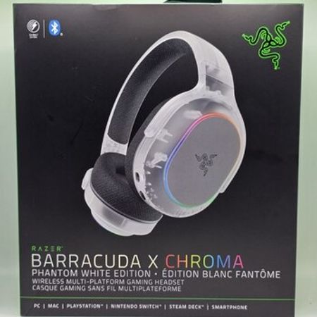 Razer Barracuda X Chroma Phantom White Wireless / Bluetooth / RGB – Audio və video – ucuztap.az