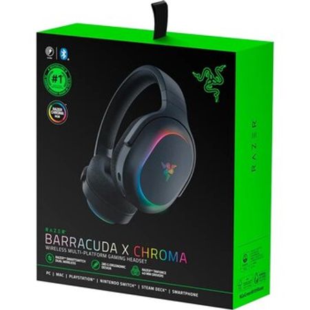Razer Barracuda X Chroma — Wireless / Bluetooth / RGB / Black – Audio və video – ucuztap.az