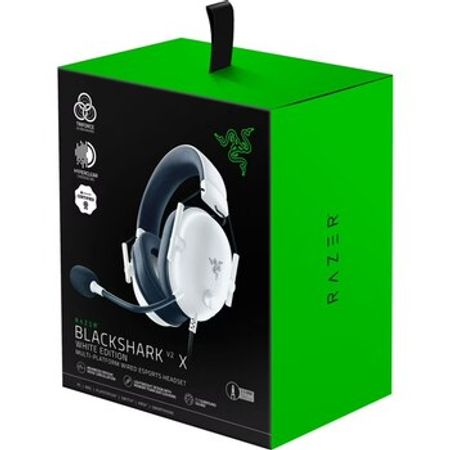 Razer Headset Blackshark V2 X 3.5mm, white – Audio və video – ucuztap.az