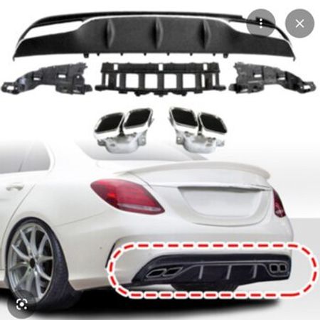 Mercedes arxa diffuzeri – Bakı – ucuztap.az