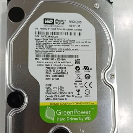 HDD Western Digital WD20EURS 2TB – AV-GP (DVR üçün) – Bakı – ucuztap.az