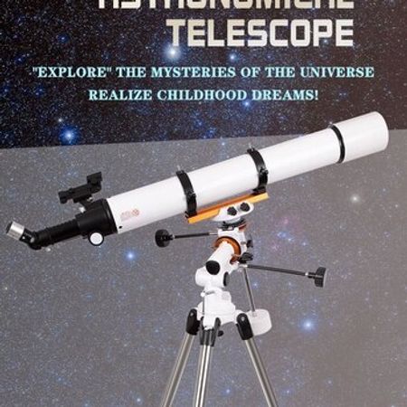 Teleskop Astronomik teleskop AZ90080 – Foto texnika – ucuztap.az