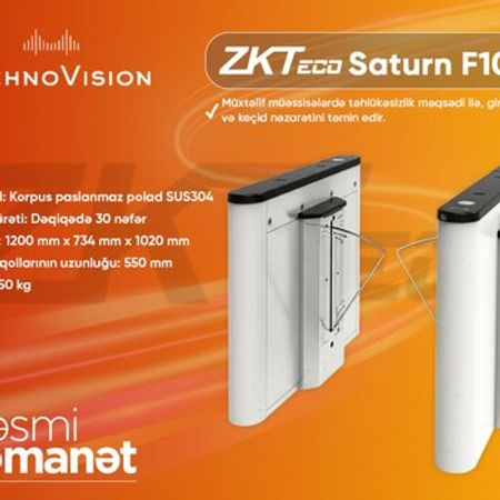 ZKTeco Saturn-F1000 Turnistile – Təhlükəsizlik avadanlığı – ucuztap.az