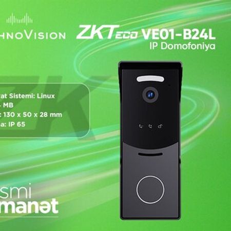 ZKTeco VE01-B24L outdoor Intercom Station – Bakı – ucuztap.az