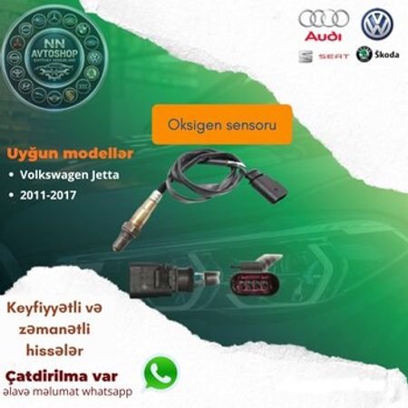 Volkswagen Jetta 2011 -2017 katalizator sensoru – Ehtiyat hissələri – ucuztap.az