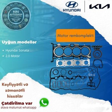 Hyundai Sonata 2.0 mühərrikin araqatı dəsti – Ehtiyat hissələri – ucuztap.az