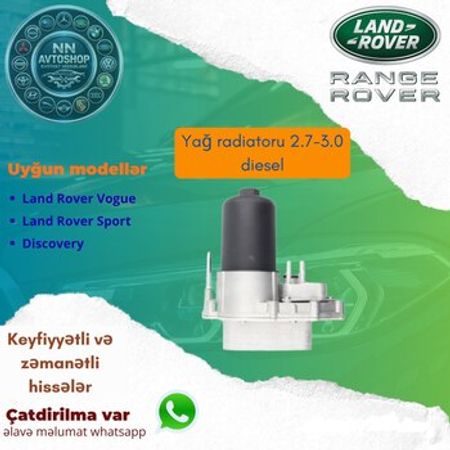 Land Rover Discovery, Range Rover Sport 2.7 Dizel yağ kitabça dəsti – Ehtiyat hissələri – ucuztap.az