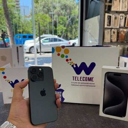 Apple iPhone 15 Pro Black Titanium 128GB/8GB – Telefonlar – ucuztap.az