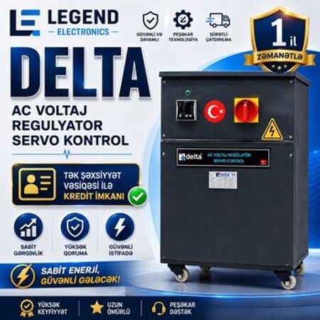 Tənzimləyici Delta 40 kva 150/250 – Təmir və tikinti – ucuztap.az