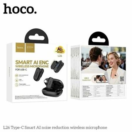 Simsiz mikrofon HOCO L26 SMART AI ENC – Audio və video – ucuztap.az