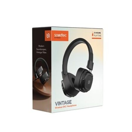 Porodo Soundtec Vintage Wireless ENC Black – Audio və video – ucuztap.az