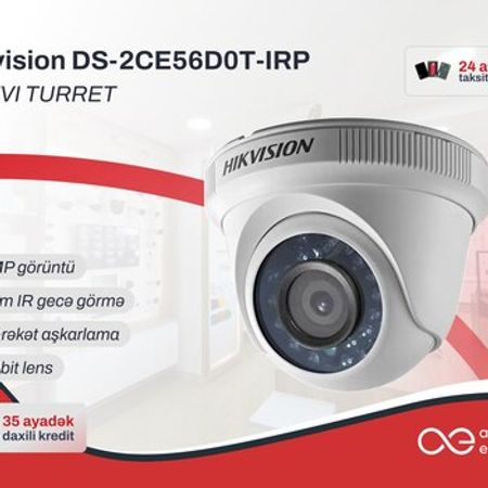 Təhlükəsizlik kamerası Hikvision DS-2CE56D0T-IRP – Təhlükəsizlik avadanlığı – ucuztap.az