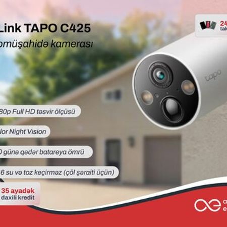 Təhlükəsizlik kamerası TP-Link Tapo C425 – Təhlükəsizlik avadanlığı – ucuztap.az