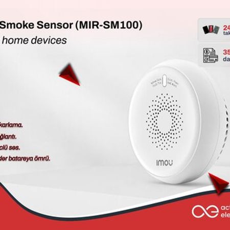 Imou Smoke Sensor (MIR-SM100) – Təhlükəsizlik avadanlığı – ucuztap.az