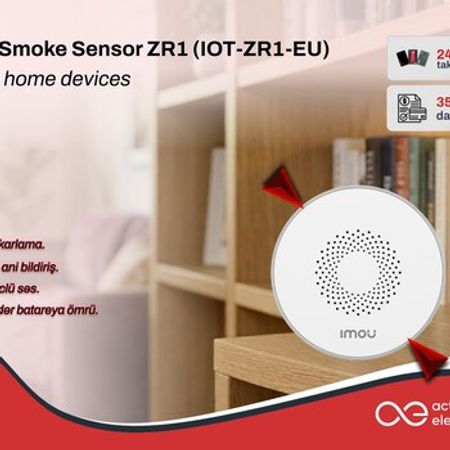 Imou Smoke Sensor ZR1 (IOT-ZR1-EU) – Təhlükəsizlik avadanlığı – ucuztap.az