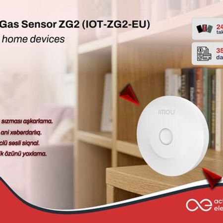 Imou Gas Sensor ZG2 (IOT-ZG2-EU) – Təhlükəsizlik avadanlığı – ucuztap.az