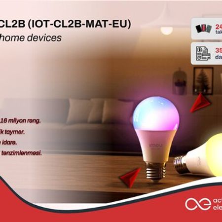 Smart RGB Wi-Fi Lampa Imou CL2B (IOT-CL2B-MAT-EU) – Ev və bağ üçün işiqlandırma – ucuztap.az
