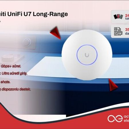 Access Point Ubiquiti UniFi U7 Long-Range (U7-LR) – Şəbəkə avadanlıqları – ucuztap.az