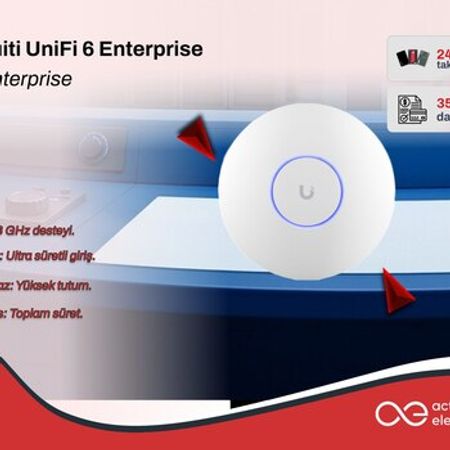 Access Point Ubiquiti UniFi 6 Enterprise (U6-Enterprise) – Şəbəkə avadanlıqları – ucuztap.az