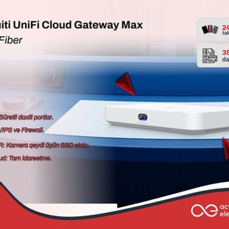 Router Ubiquiti UniFi Cloud Gateway Max – Bakı – ucuztap.az