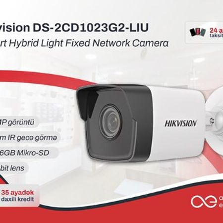 Təhlükəsizlik Kamerası Hikvision DS-2CD1023G2-LIU – Bakı – ucuztap.az
