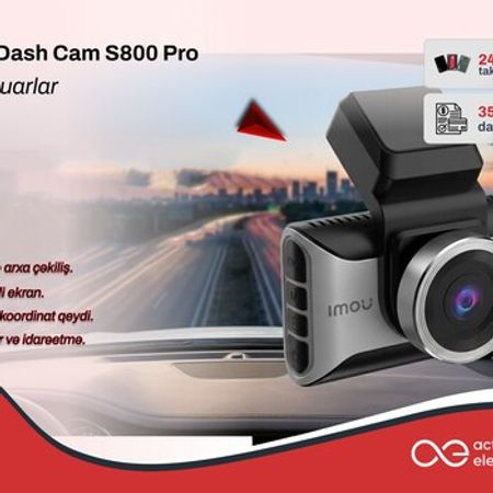 Videoqeydiyyatçı Imou Dash Cam S800 Pro – Bakı – ucuztap.az