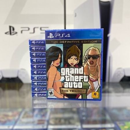 PS4 üçün “GTA The Trilogy” oyun diski – Bakı – ucuztap.az