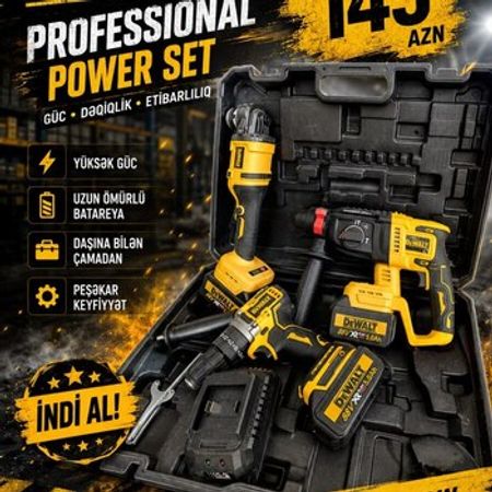 DEWALT 3-ü 1 dəsti – Təmir və tikinti – ucuztap.az