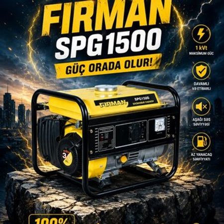 Benzin generator Firman SPG1500 – Bakı – ucuztap.az