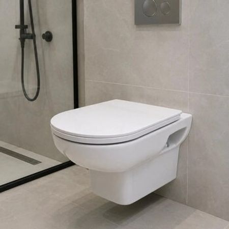 Nero divara asma klozet, ağ bəyaz, dekorsuz – Bakı – ucuztap.az