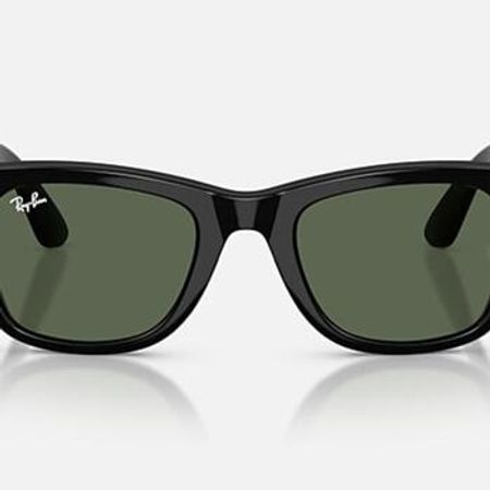 Ray-Ban Meta Wayfarer Gen 2 – Shiny Black / G15 Green – Audio və video – ucuztap.az