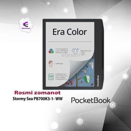 Pocketbook Era Color Stormy Sea PB700K3-1- WW elektron kitab oxuyucuları – Planşet və elektron kitablar – ucuztap.az