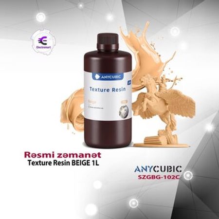 Anycubic Texture Resin BEIGE 1L SZGBG-102C – Biznes üçün avadanlıq – ucuztap.az