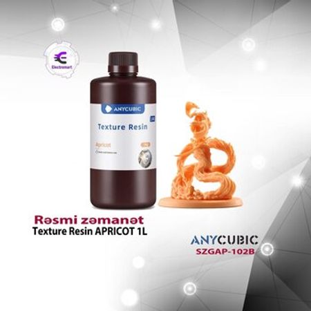 Anycubic Texture Resin APRICOT 1L – Biznes üçün avadanlıq – ucuztap.az