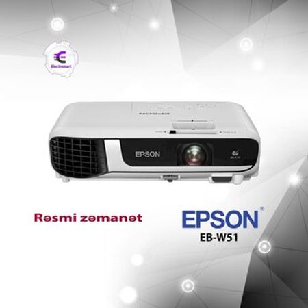 Proyektor Epson EB-W51 – Audio və video – ucuztap.az