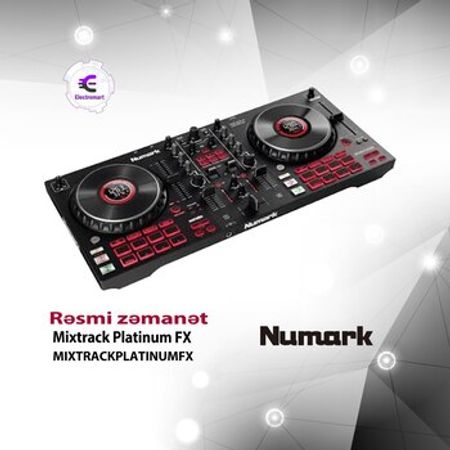 DJ kontrol cihazı Numark Mixtrack Platinum FX, 4 kanallı - MIXTRACKPLATINUMFX – Musiqi alətləri – ucuztap.az