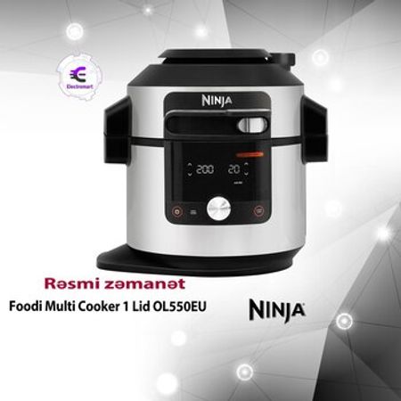 Multibişirici Ninja Foodi Multi Cooker 1 Lid OL550EU – Bakı – ucuztap.az