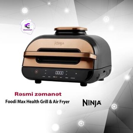 Ninja Foodi Max Health Grill & Air Fryer Gold – Bakı – ucuztap.az