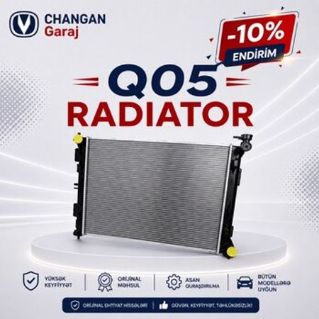 Changan Qiyuan, Changan Q05 radiatorları – Ehtiyat hissələri – ucuztap.az