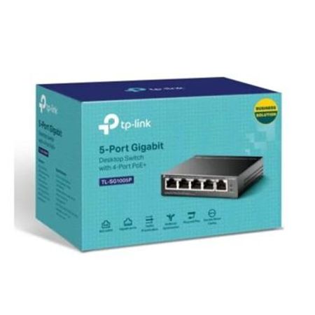 TP-Link TL-SG1005P 5-Port Gigabit PoE Switch – Bakı – ucuztap.az