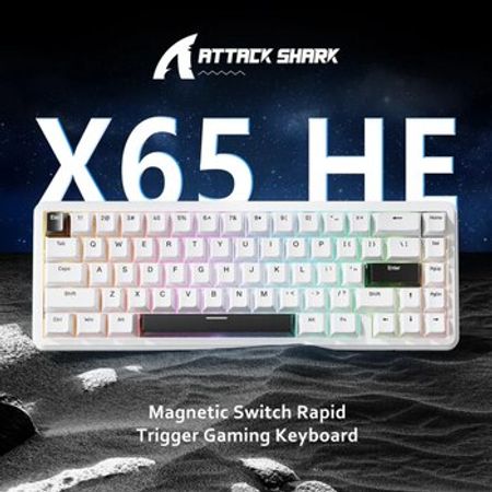 Attack Shark X65 HE Magnetic Switch Rapid Trigger Keyboard – Bakı – ucuztap.az
