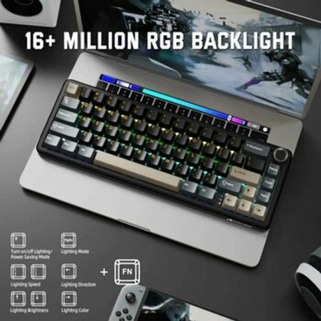 Attack Shark X66 Gaming Mechanical Keyboard – Bakı – ucuztap.az